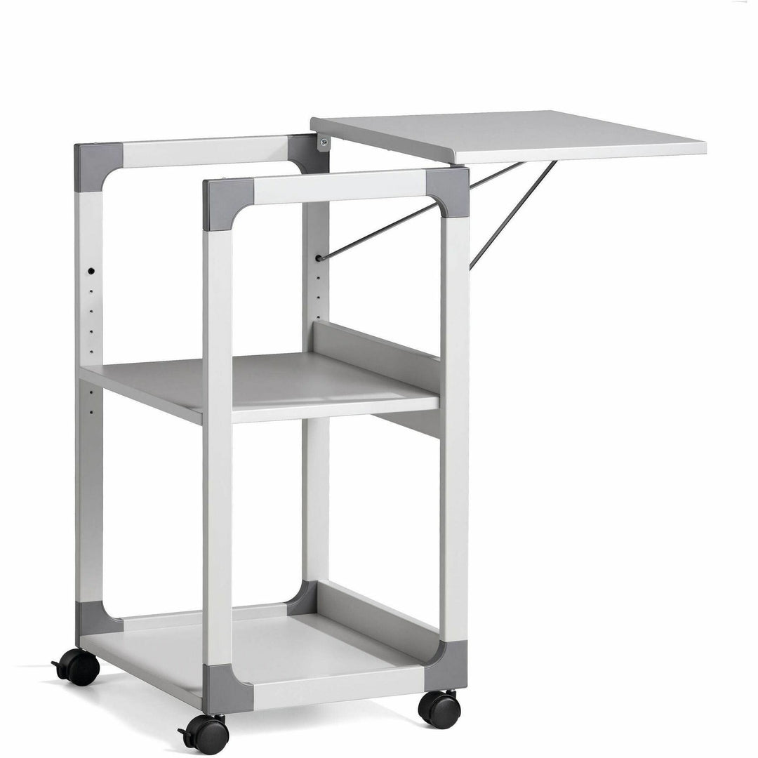 Image of Durable® 3-Tier Multimedia Trolley for Projectors, Metal, 3 Shelves, 20 x 17 x 34.75, Gray