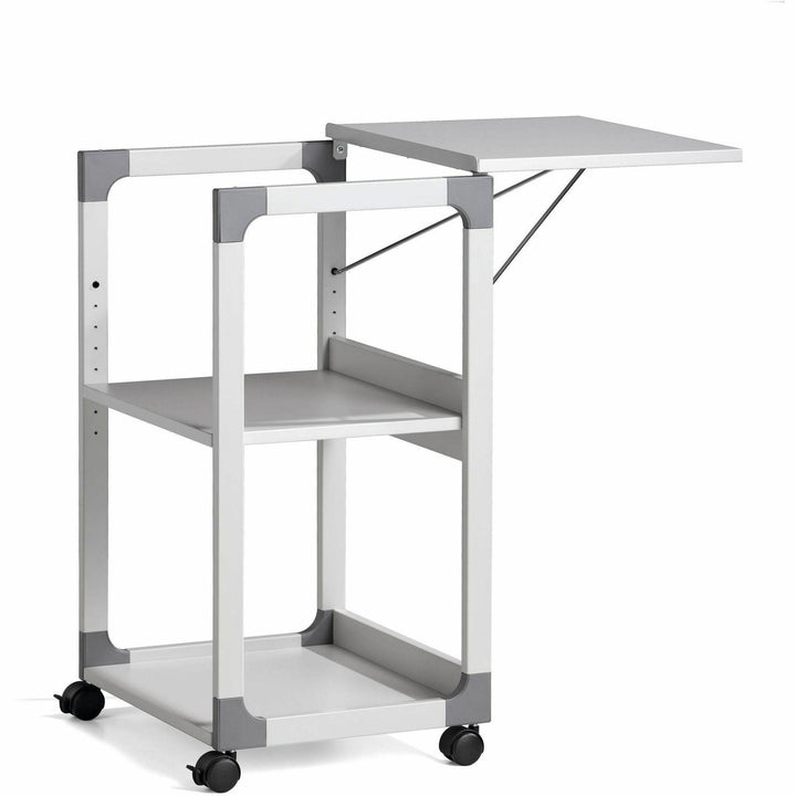 Image of Durable® 3-Tier Multimedia Trolley for Projectors, Metal, 3 Shelves, 20 x 17 x 34.75, Gray