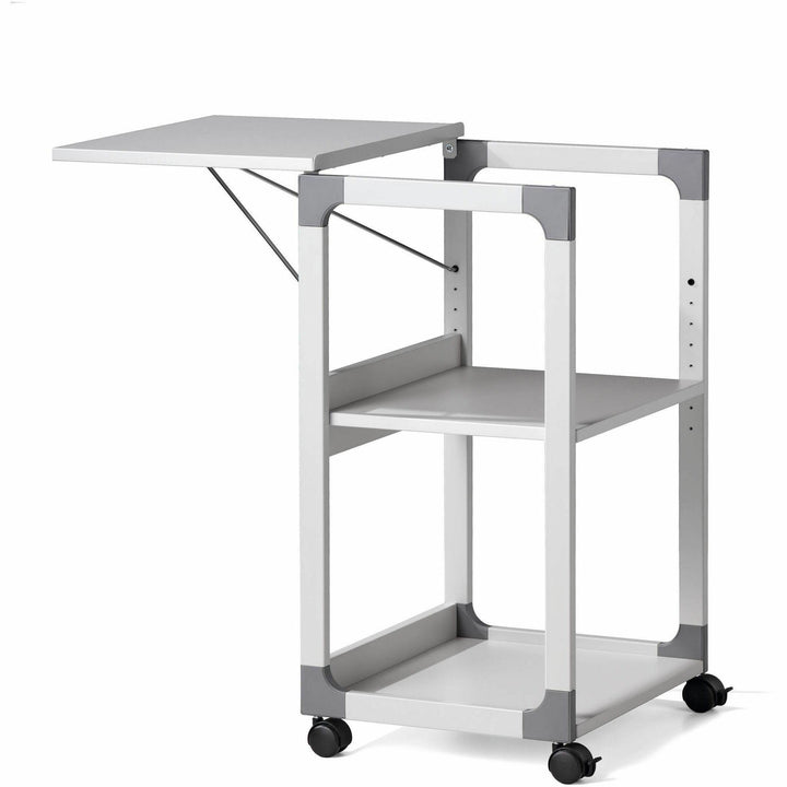 Image of Durable® 3-Tier Multimedia Trolley for Projectors, Metal, 3 Shelves, 20 x 17 x 34.75, Gray