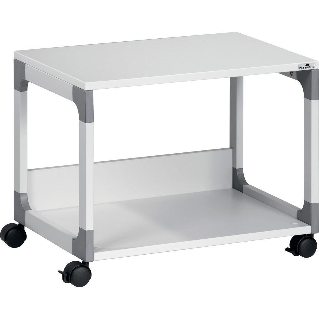 Image of Durable® System 48 Multi-Function Trolley, Metal, 2 Shelves, 23.6 x 18.7 x 17, Gray