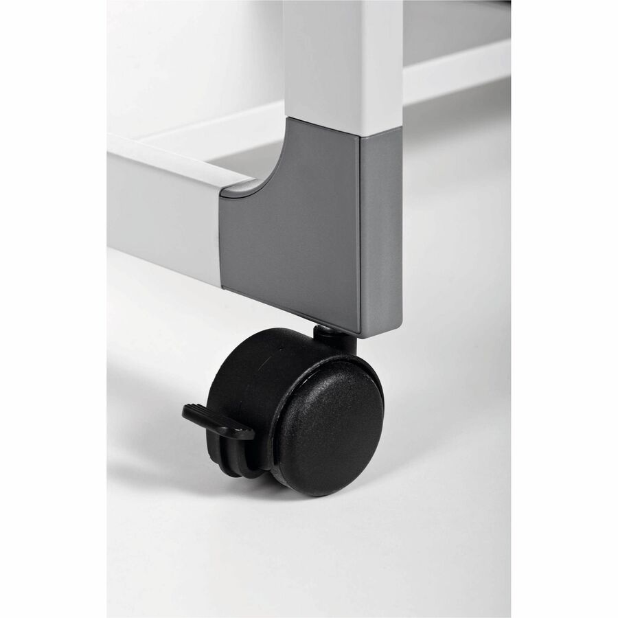 Image of Durable® System 48 Multi-Function Trolley, Metal, 2 Shelves, 23.6 x 18.7 x 17, Gray