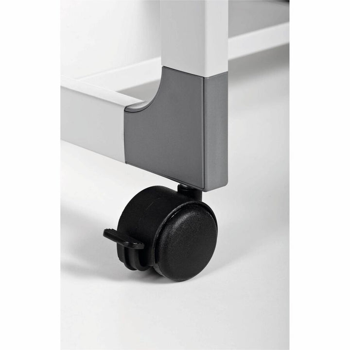Image of Durable® System 48 Multi-Function Trolley, Metal, 2 Shelves, 23.6 x 18.7 x 17, Gray