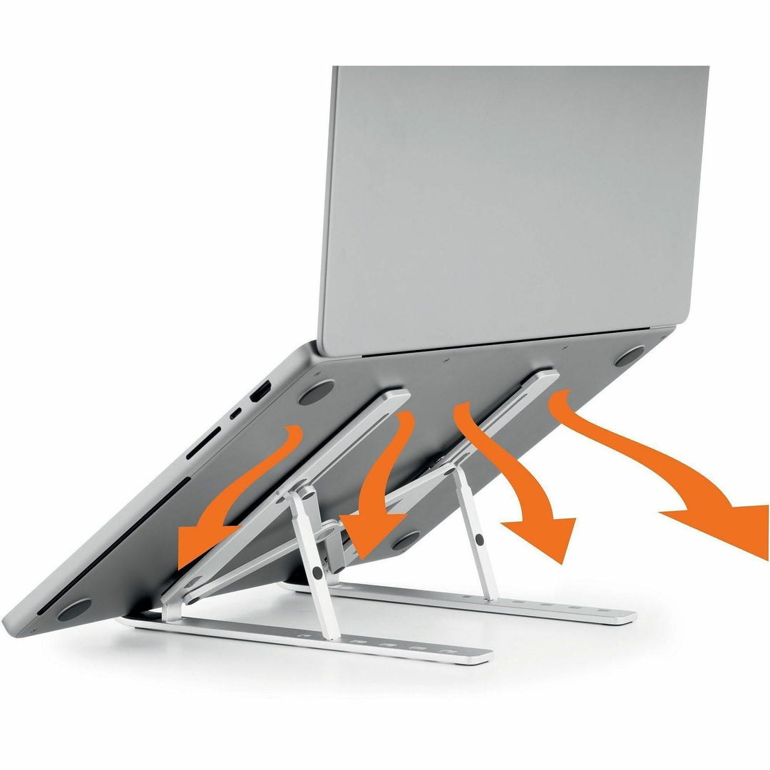 Image of Durable Office Products Laptop Stand,Tilt Angle/AdjstHeight,6-1/2"x9-2/5"x5-1/2",SR
