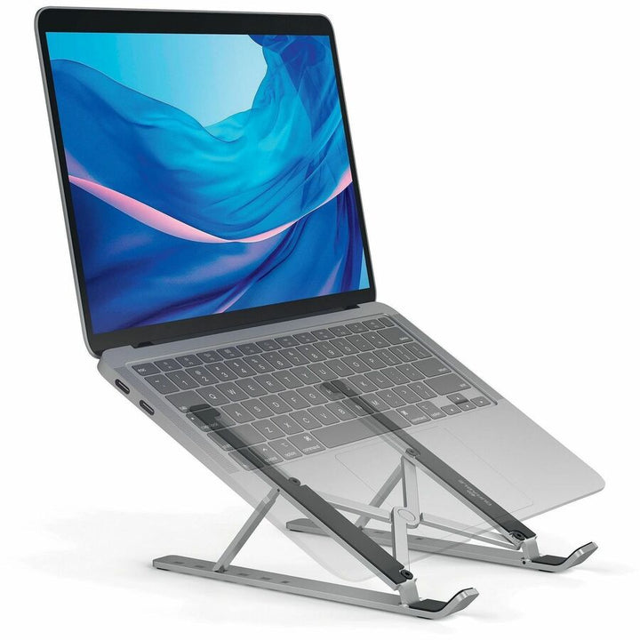 Image of Durable Office Products Laptop Stand,Tilt Angle/AdjstHeight,6-1/2"x9-2/5"x5-1/2",SR