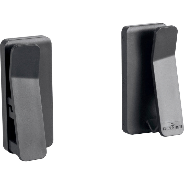 Image of Durable Office Products Tablet Wall Dock,Clips,Plastic,2.2lb Cap,0.4"D Cap,CGY