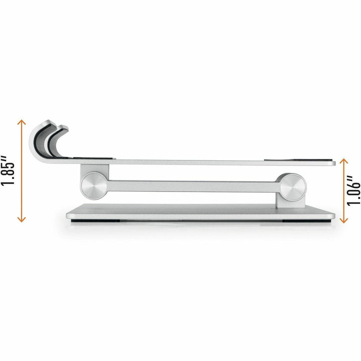 Image of Durable® Adjustable Tablet Stand, Silver