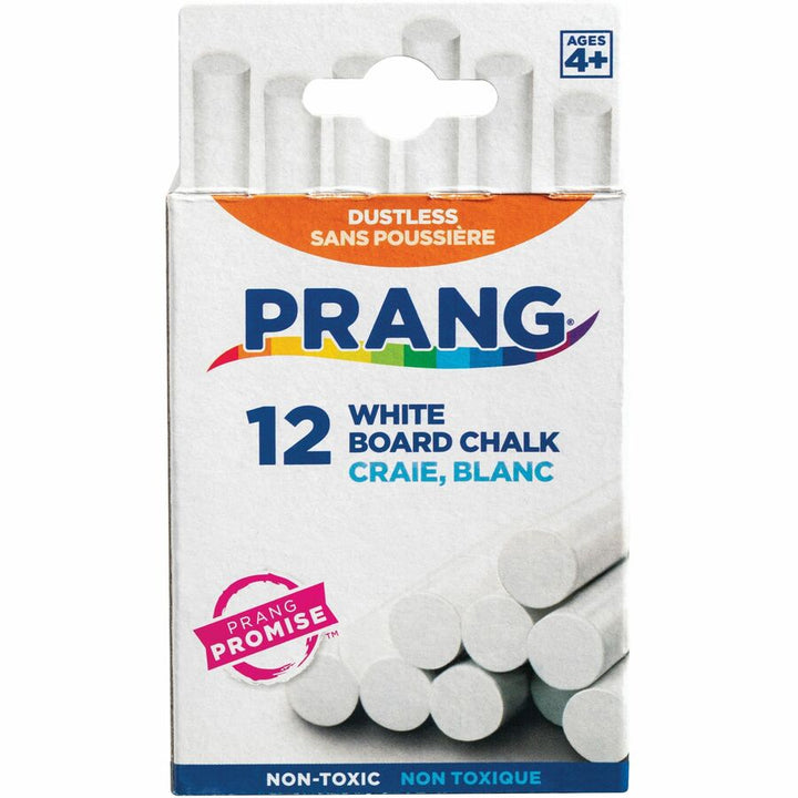 Image of Dixon® Chalk Sticks,Dustless,3-1/4"x3/8",12/BX,6BX/PK,2PK/BD,WE