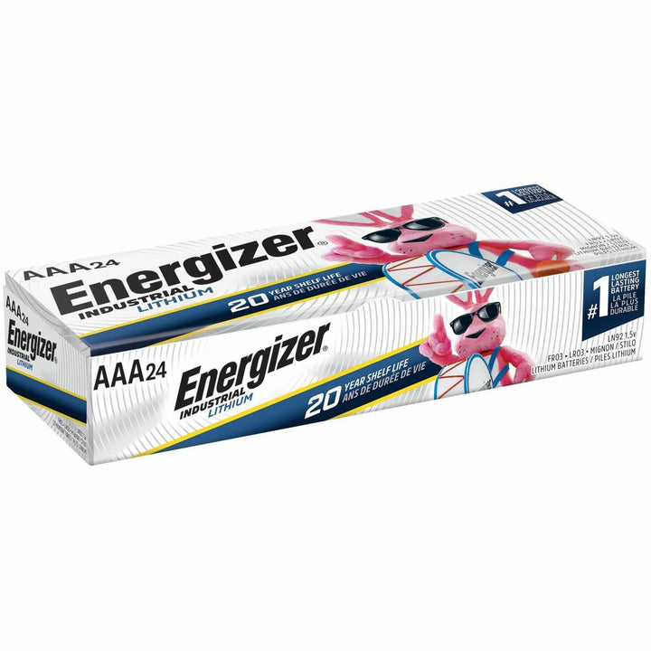 Image of Eveready® Batteries,Lithium,Industrial,AAA,4/PK,Silver