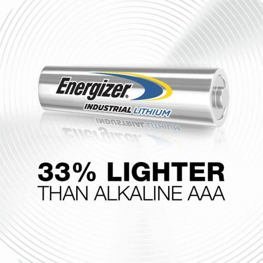 Image of Energizer® Industrial Lithium Aaa Battery, 1.5 V, 4/pack, 6 Packs/box