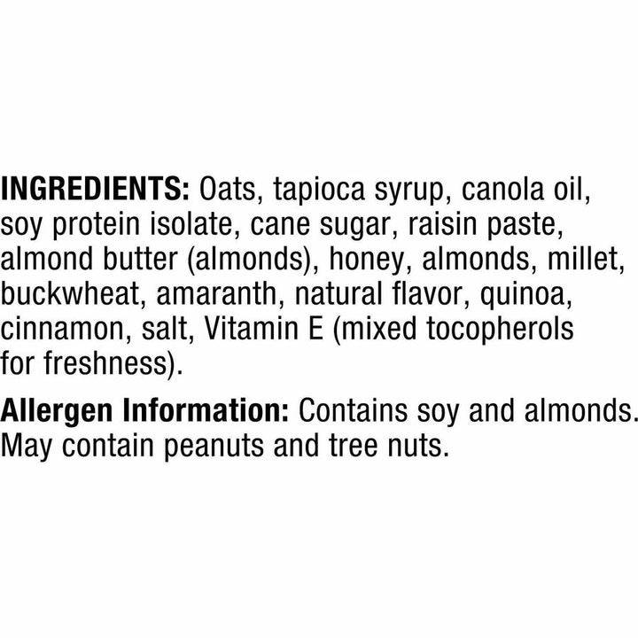 Image of KIND 41935 Breakfast Protein Bars, Gluten-free, Dairy-free, Peanut-free, Low Sodium, Almond Butter, 1.76 oz, 6 / Box