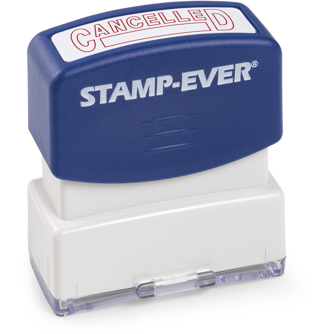 Image of Trodat® Stamp, Pre-Inked, "Canceled", 9/16"x1-11/16" Imp, Red