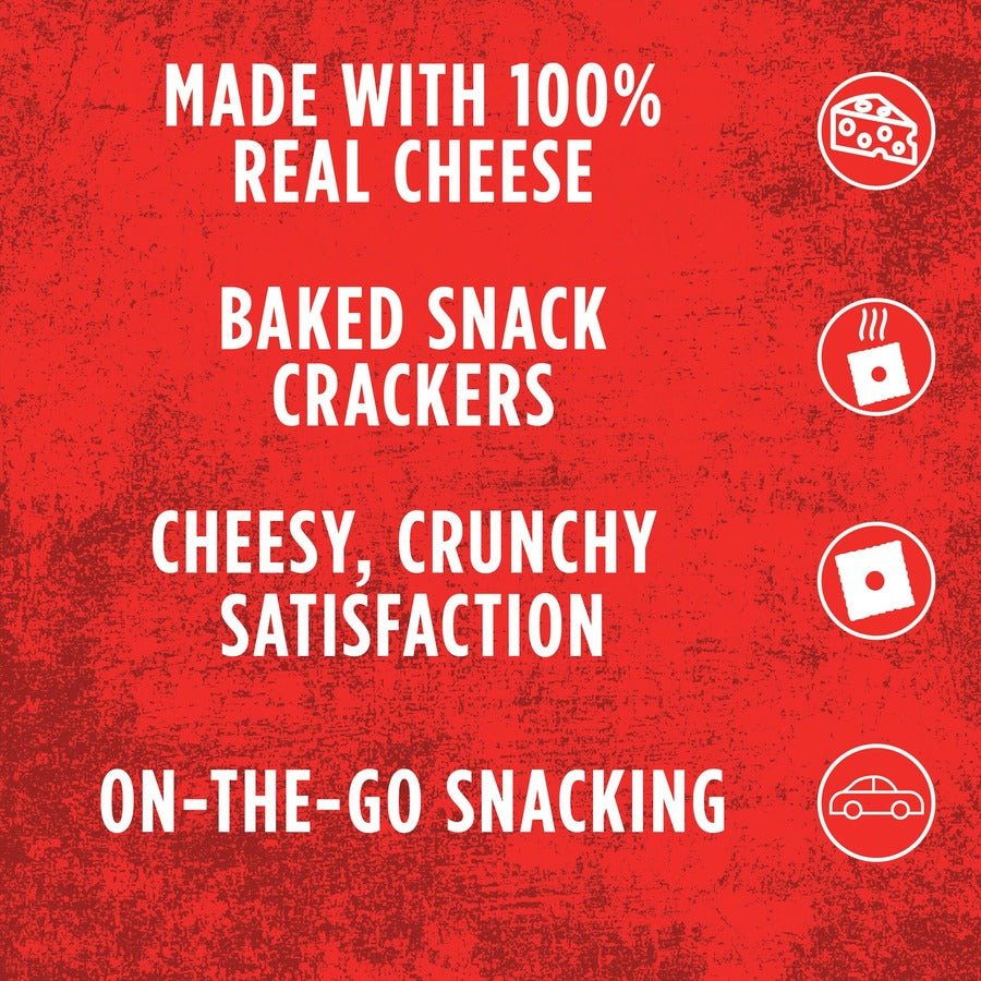 Image of Cheez-It 94027 Variety Pack, Individually Wrapped, Original, White Cheddar, Cheddar Jack Cheese, 12.10 oz, 12 / Box