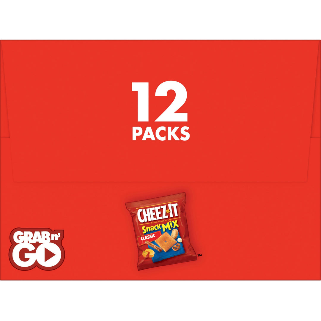 Image of Cheez-It 11720 Classic Snack Mix, Cheese, 9 oz, 12 / Box