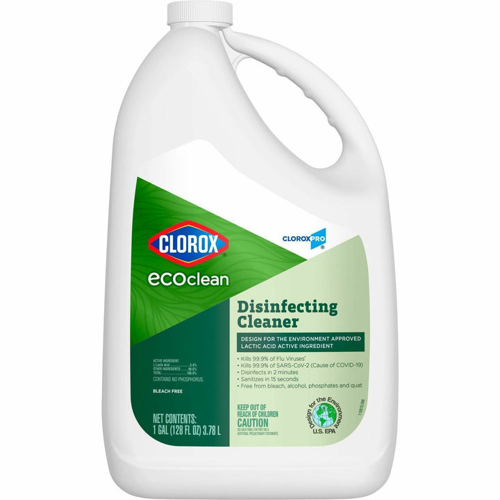 Image of Clorox® Disinfecting Cleaner,EcoClean,Refill,128 fl oz,GN/WE