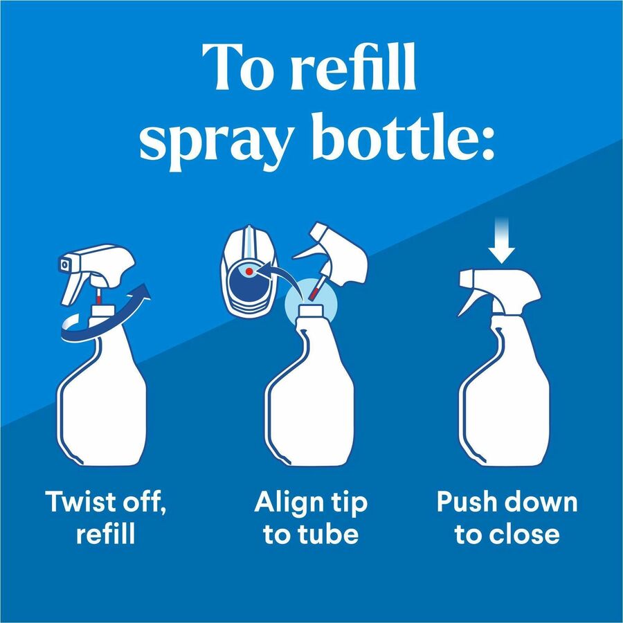 Image of Clorox® Disinfecting Cleaner,EcoClean,Refill,128 fl oz,GN/WE