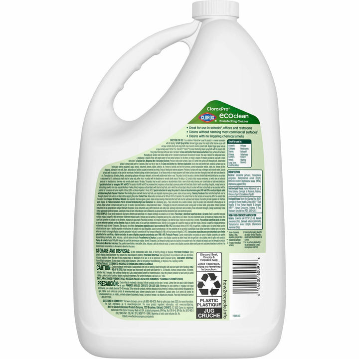 Image of Clorox® Disinfecting Cleaner,EcoClean,Refill,128 fl oz,GN/WE