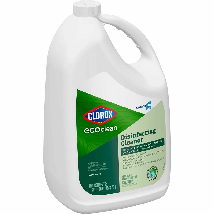 Image of Clorox® Disinfecting Cleaner,EcoClean,Refill,128 fl oz,GN/WE
