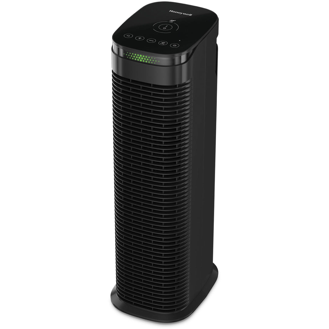 Image of Honeywell Air Purifier,Tower,HEPA,LED,TouchScrn,12.8"x10.43"x29.1",BK