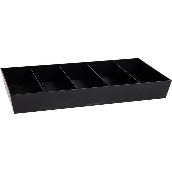 Image of Mind Reader SNACKORGT 5-Compartment Snack Organizer, 5 Compartment(s), Lightweight, Black, 1 Each