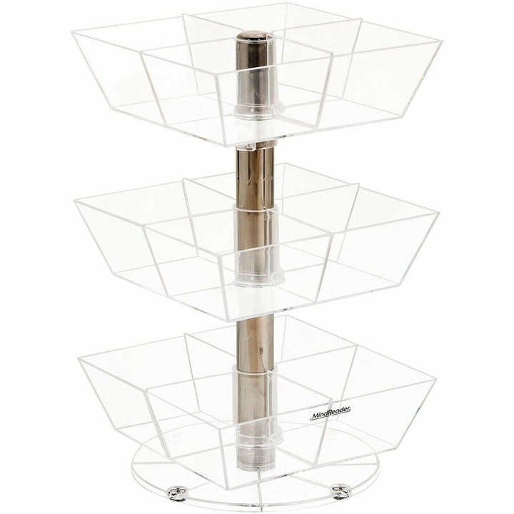 Image of Mind Reader TEASWIV3T Anchor 12-Compartment Tea Carousel