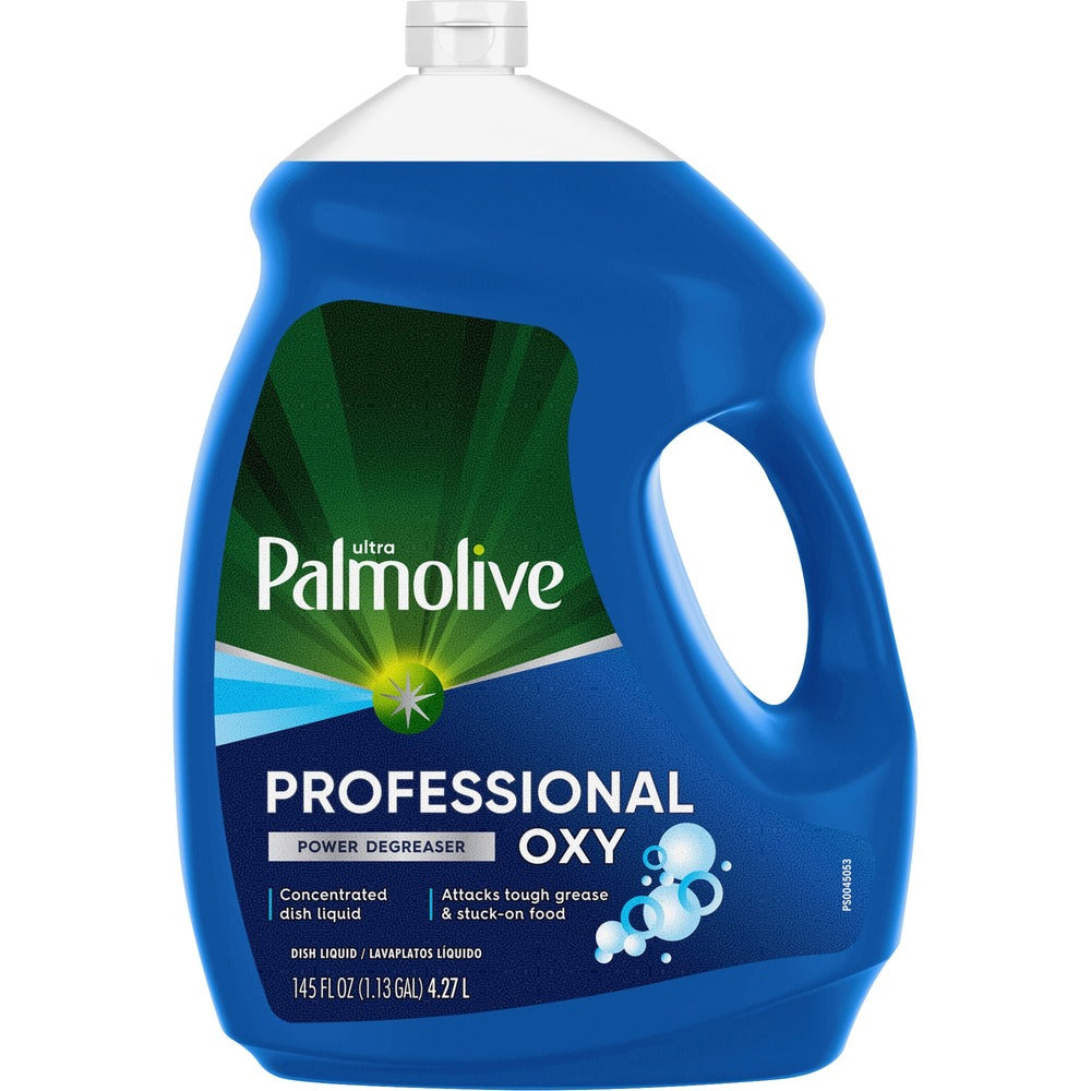 Image of Colgate Palmolive Dish Detergent,Liquid,Manual,Power Degreaser,145oz,Blue