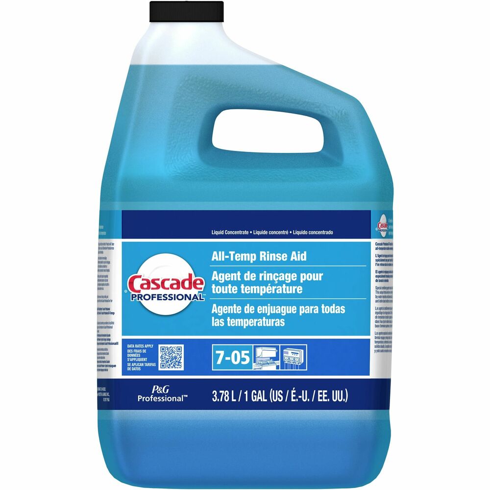 Image of Proctor & Gamble Rinse Aid,f/Warewash,All-Temp,Concentrate,1 Gal,2/CT,BE