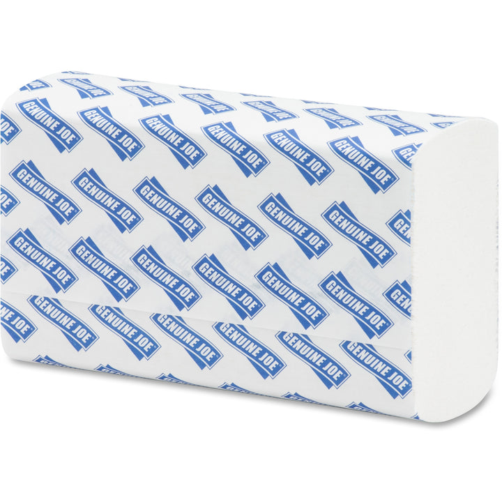 Image of Genuine Joe Multifold Towels,Z-Fold,9-1/5"x9-2/3",250/PK,1280/PL,WE