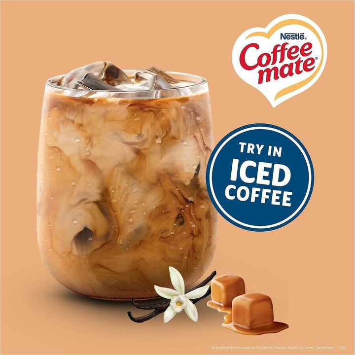 Image of Nestle® Creamer,Liquid,Vanilla Caramel,0.38oz Singles,180/BX,WE