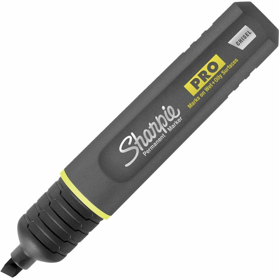 Image of Sharpie 2018326A PRO Chisel Tip Permanent Markers, Black Ink, 12 / Dozen
