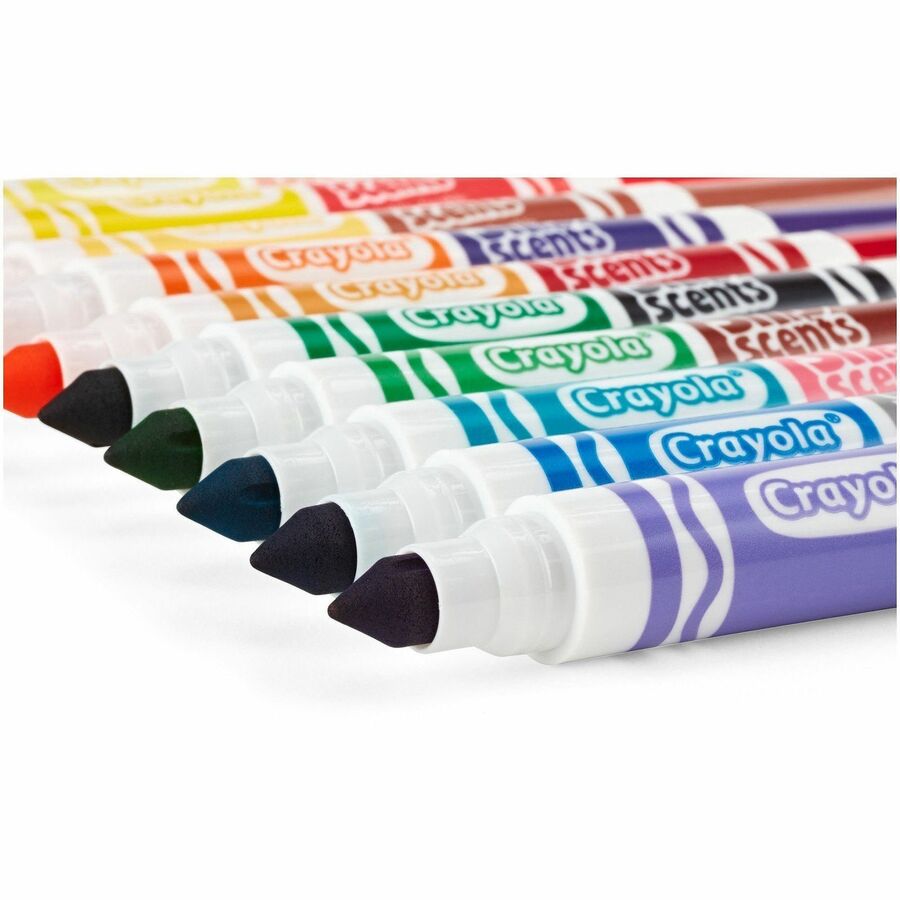 Image of Crayola® Silly Scents Smash Up Dual Ended Markers, Broad Tip, Assorted, 10/Pack