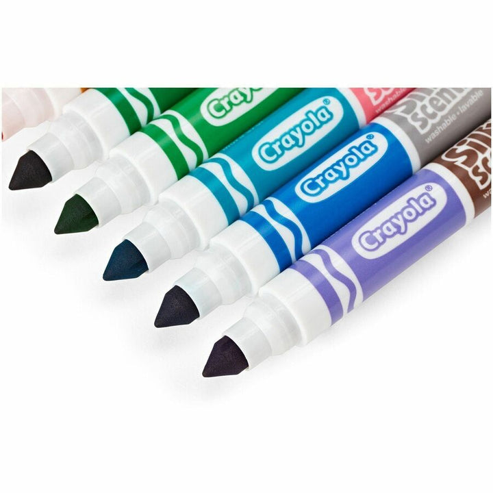 Image of Crayola® Silly Scents Smash Up Dual Ended Markers, Broad Tip, Assorted, 10/Pack