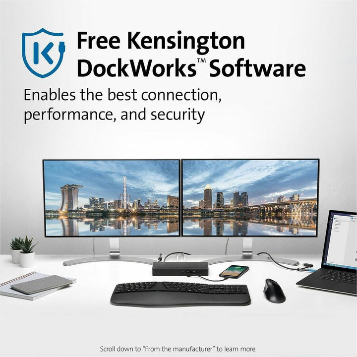 Image of Kensington SD4780p USB 4K Hybrid Docking Station