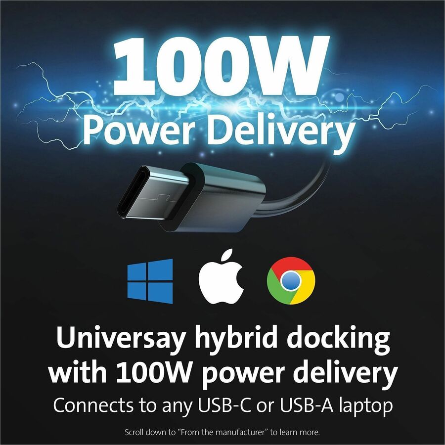 Image of Kensington SD4780p USB 4K Hybrid Docking Station