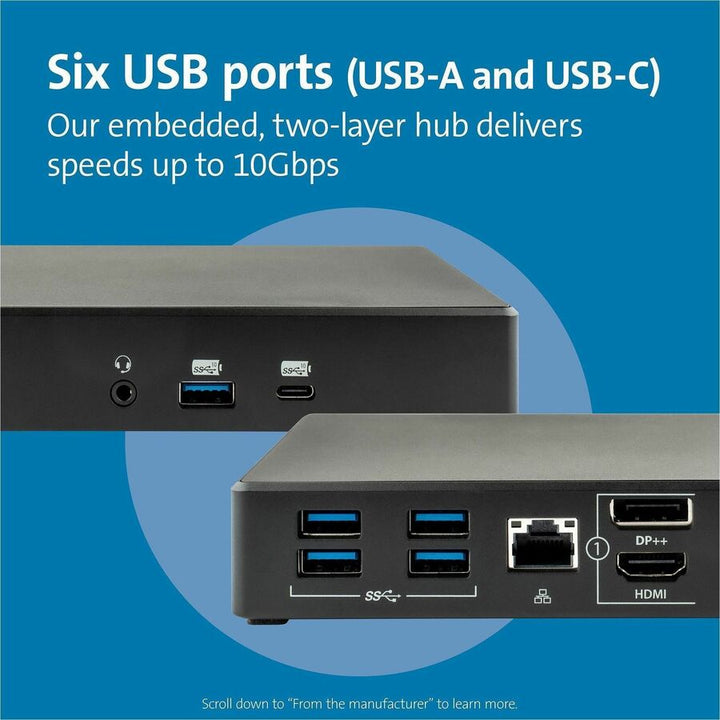 Image of Kensington SD4780p USB 4K Hybrid Docking Station