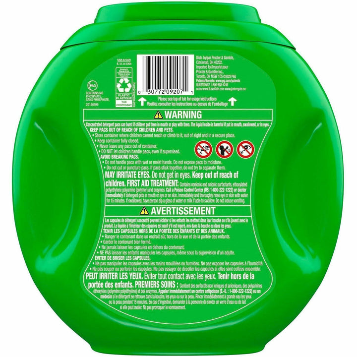 Image of Gain 9207 Flings Detergent Pacs, Liquid, Gain, Original Scent, Green, 76 / Pack