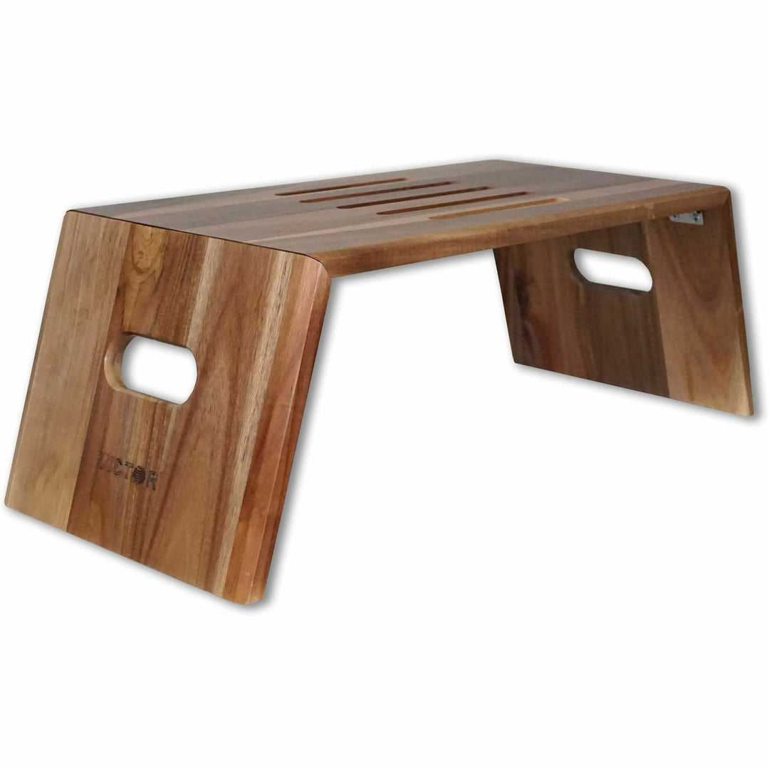 Image of Victor® Laptop Desk,Foldable,Acacia Wood,25-4/5"x11-1/2"x8-4/5",BN