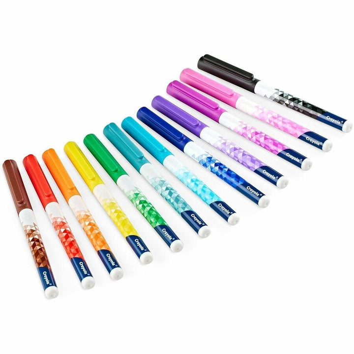 Image of Crayola 588313 Doodle Markers, Multi Ink, 12 / Pack