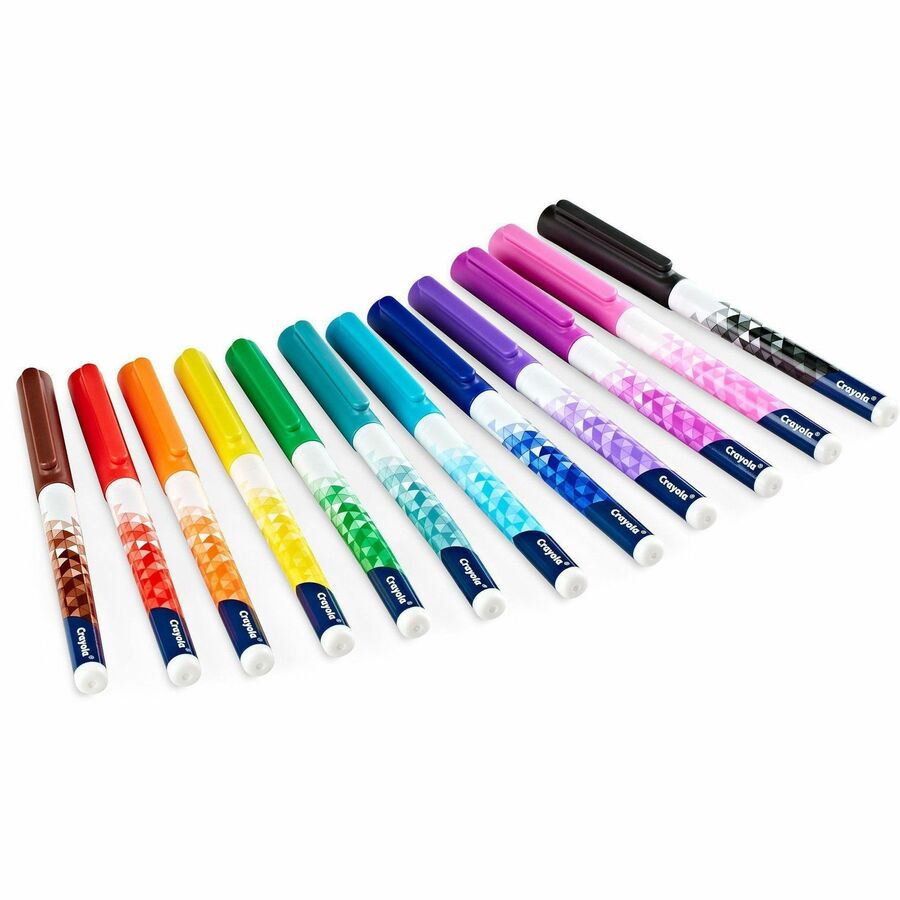 Image of Crayola 588313 Doodle Markers, Multi Ink, 12 / Pack