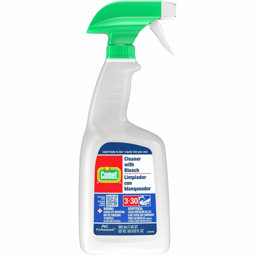 Image of Proctor & Gamble Comet Cleaner,With Bleach,32oz,Red