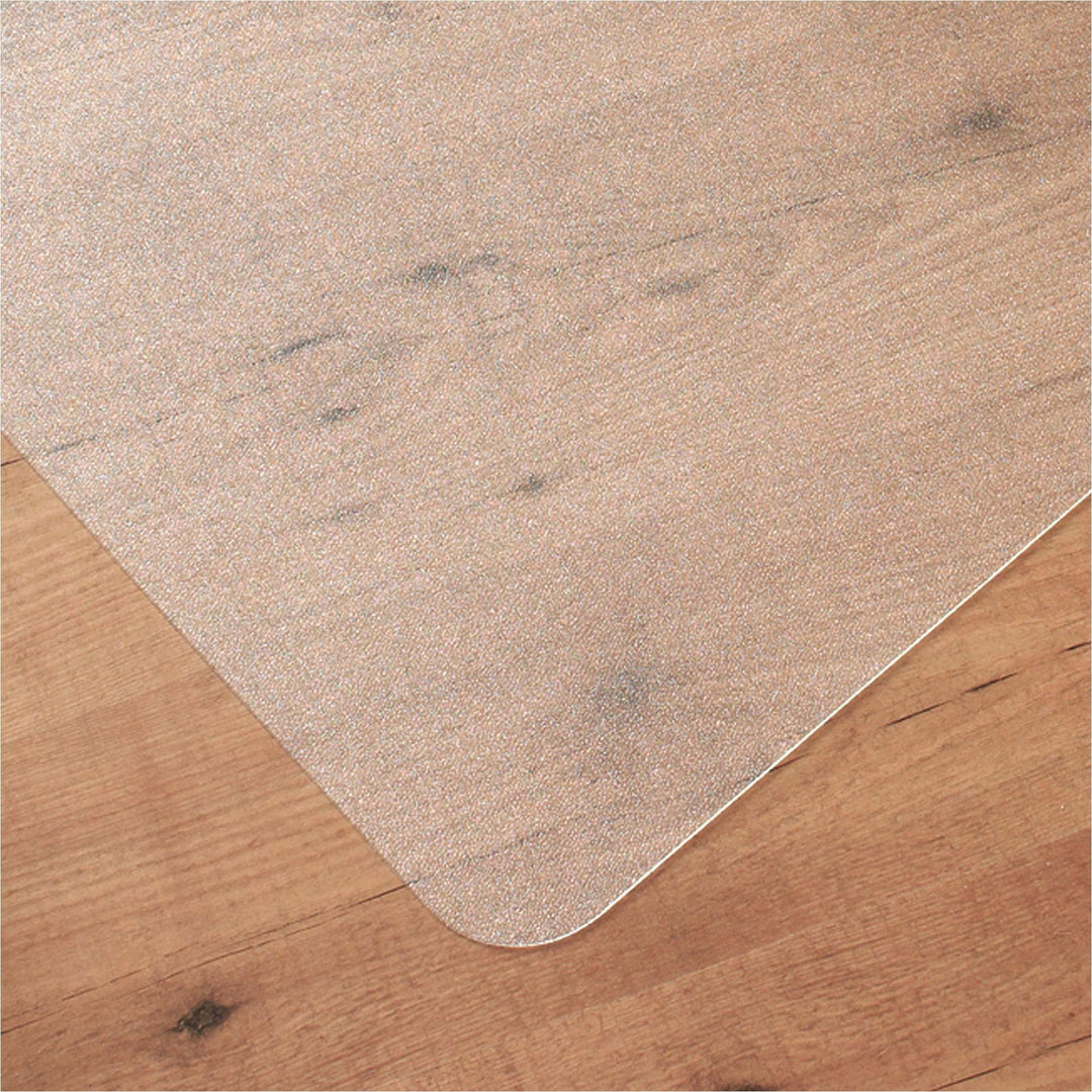 Image of Floortex® Ecotex Marlon BioPlus Rectangular Polycarbonate Chair Mat for Hard Floors, Rectangular, 35" w x 47" l, Clear