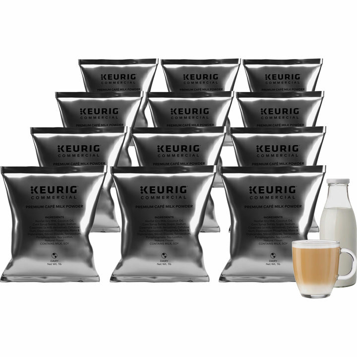 Image of Keurig® Premium Cafe Powders, Regular, 1 lb Bag, 12/Carton