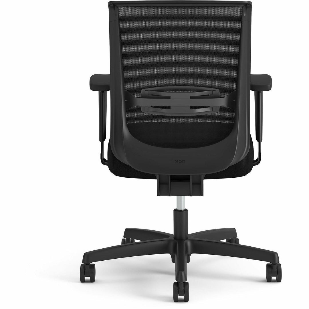 Image of HON® Task Chair, Mesh, Swivel Tilt, 27-3/4"x27-1/2"x42", Black