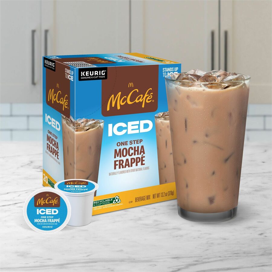 Image of McCafe® Mocha Frappe Iced Coffee Keurig K-Cup Pods, 20/Box