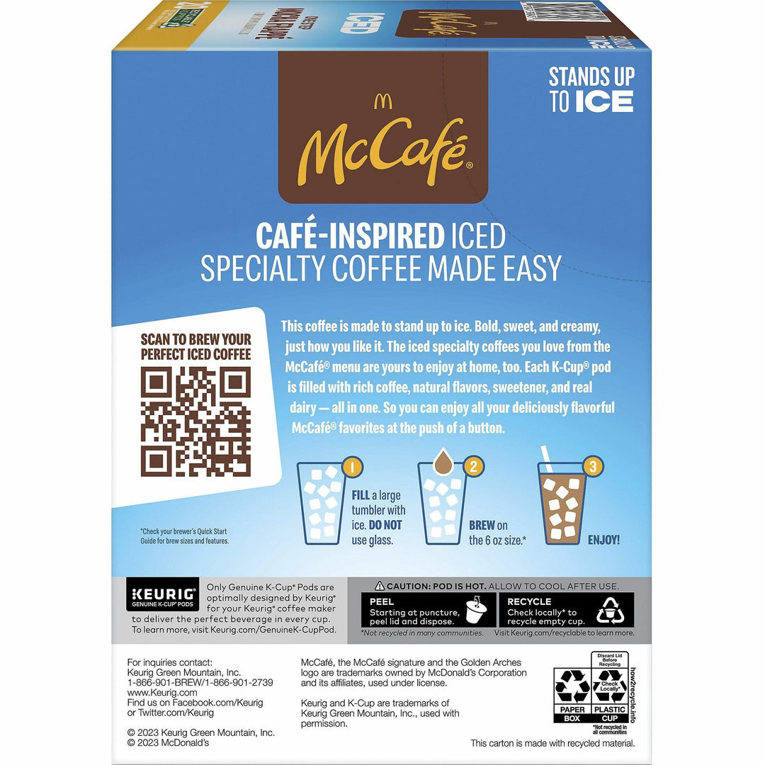Image of McCafe® Mocha Frappe Iced Coffee Keurig K-Cup Pods, 20/Box