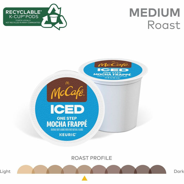 Image of McCafe® Mocha Frappe Iced Coffee Keurig K-Cup Pods, 20/Box