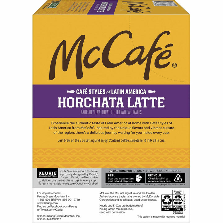 Image of Green Mountain Coffee® Coffee,Horchata Latte,Medium Roast,K-Cup,24/BX