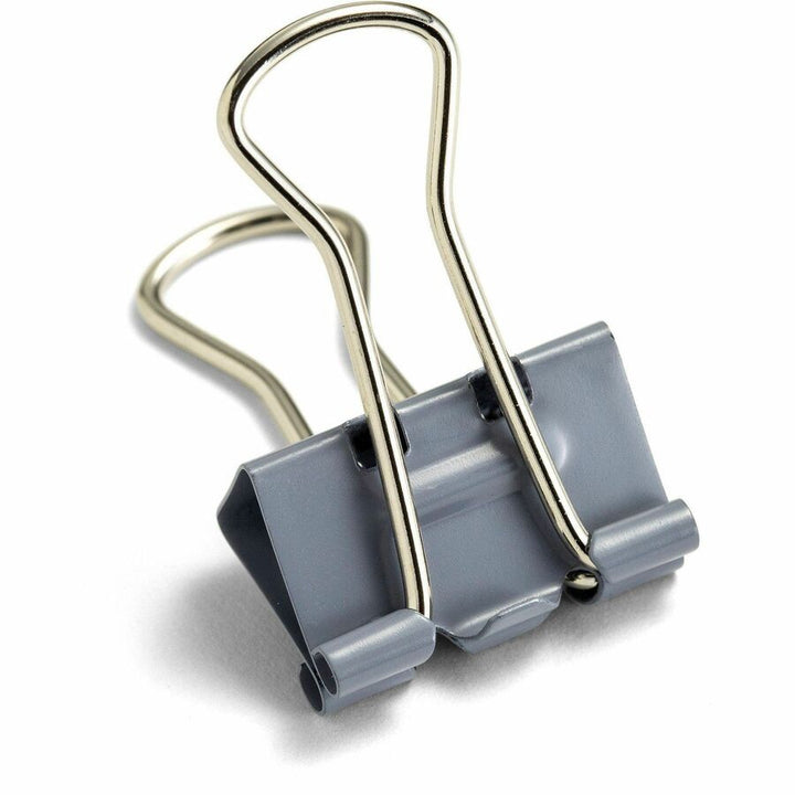 Image of Officemate Binder Clips,Effortless,Small,3/8" Capacity,3/4"W,12/BX,GY