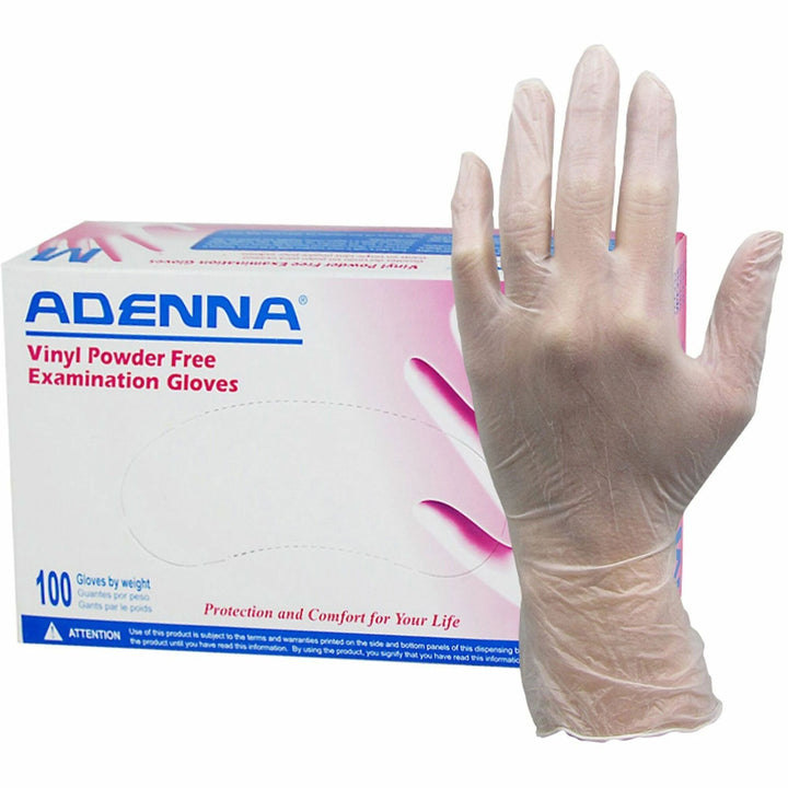 Image of HOSPECO® Gloves,Exam,Vinyl,4 mil,9-2/5"L,XL,90/BX,10BX/CT,TLT