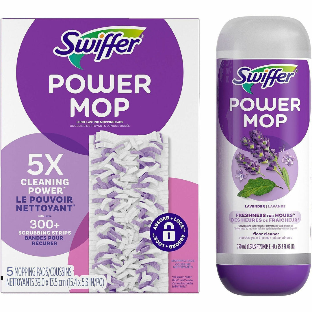 Image of Swiffer 09117 PowerMop Refill Pack, Purple, 1 Kit