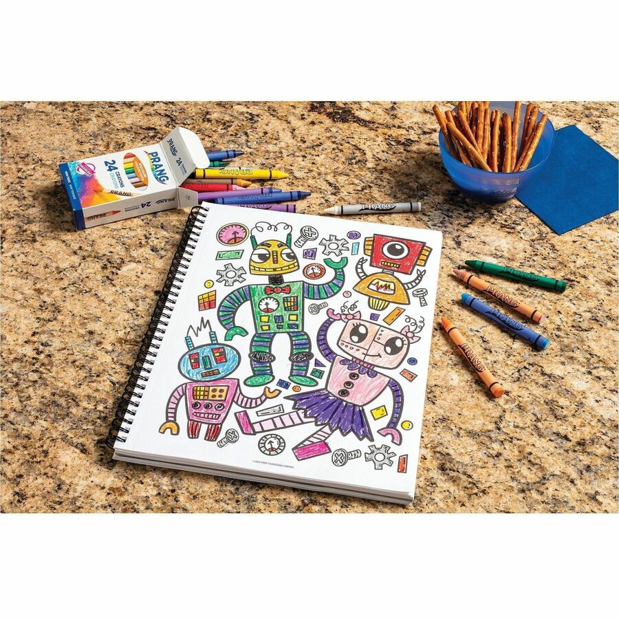 Image of Pacon® Sketchbook,Themes,80 Pages,BK/WE